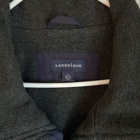 Lands end coat size large polartec - Picture 2 of 15